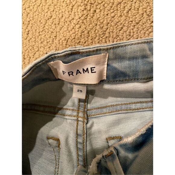 FRAME LE CROP MINI BOOT STEP FRAY 25 - Picture 6 of 7